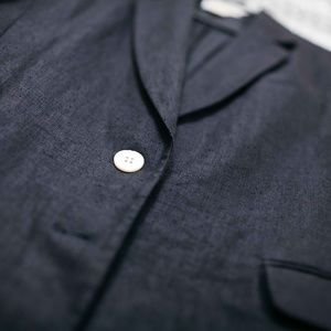 Brooks Brothers – Black Irish Linen Blazer Size 6